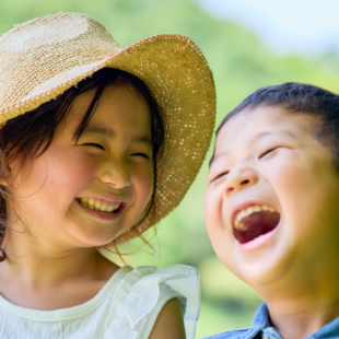 Laughing children