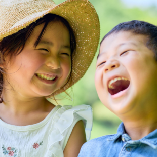 Laughing children