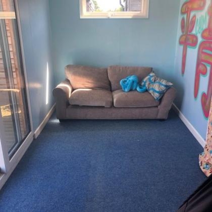 Blue room