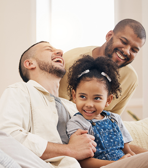 dads and girl 1