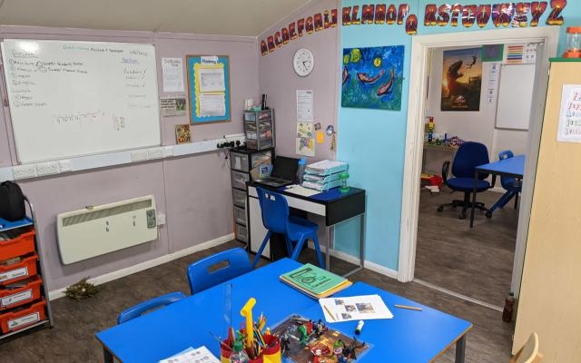 Eden School Macclesfield classroom in outer building 2